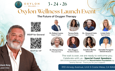 Dr. Richard Amy Speaking at Oxylon Wellness Launch Event | True Laser Pro + Oxygen Bath Therapy